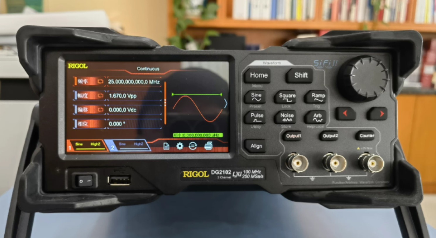 1 unidad Rigol DG2102: dos can - Function Arbitrary Waveform Generator reseña y precio
