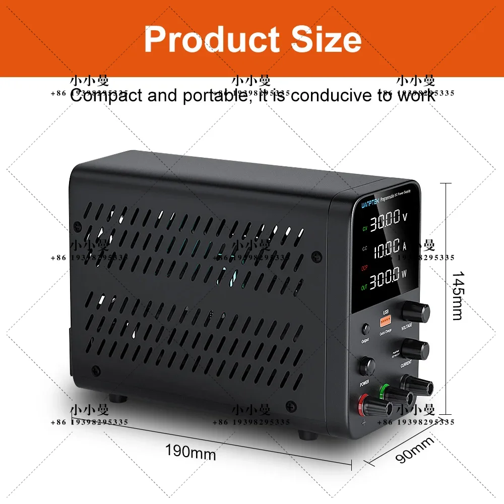 Fuente de Alimentación de CC P - Programmable Dc Power Supply 30V 10A reseña y precio